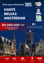 Movilidad Académica Europa 2025 - Gante, Brujas y Ámsterdam